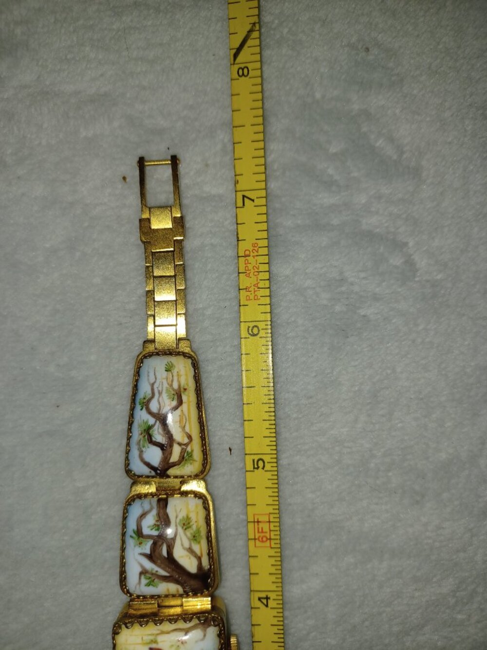 Antique Enamel Watch - Picture 9 of 9